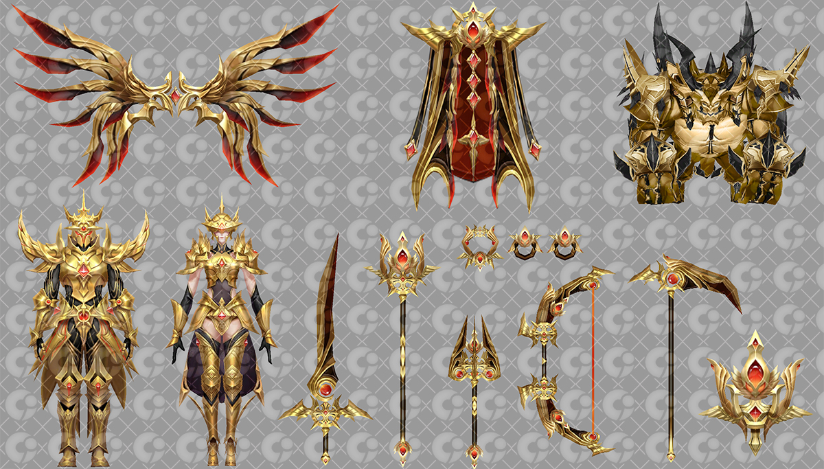 KIT GOLD JEWELRY