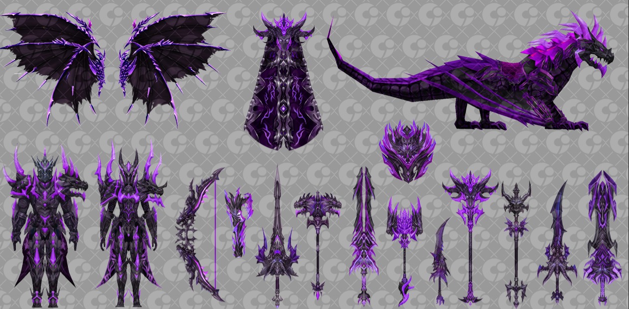 KIT PURPLE LIGHTNING