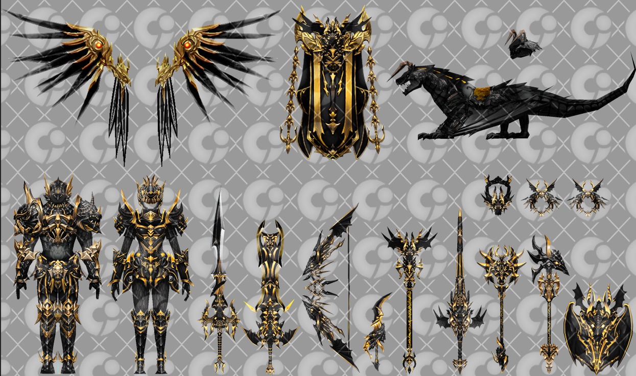 KIT BLACK DRAGON